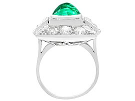 Colombian Emerald Cocktail Ring