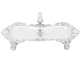 Sterling Silver Snuffer Tray by William Stroud - Antique George IV (1824)