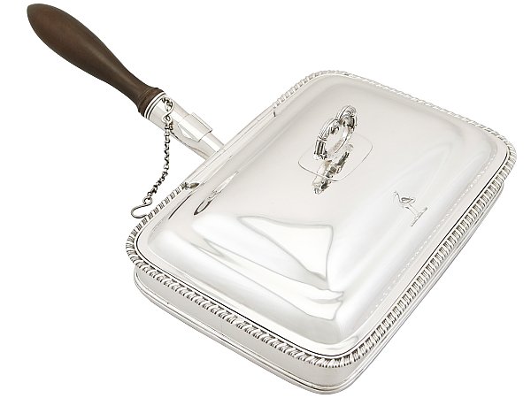 Sterling Silver Cheese Toaster Dish