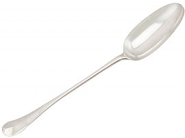 Sterling Silver Hash Spoon - Antique George II (1744)