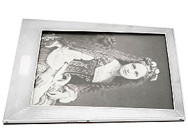 Art Deco Silver Photo Frame