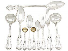 Antique and Vintage Silver Flatware and Cutlery Sets