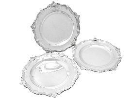 Silver Platters & Plates