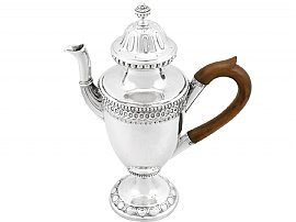 German Silver Coffee Pot