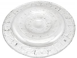 Victorian Charger Plate Underside 