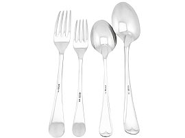 Mappin and Webb Silver Flatware Set