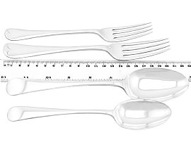 Mappin and Webb Silver Flatware Set
