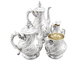 4 Piece Sterling Silver Tea and Coffee Service