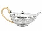 Sterling Silver Teapot - Antique George III (1809)