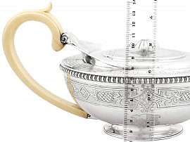Georgian Sterling Silver Teapot Size
