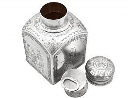 Russian Silver Tea Caddy