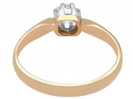 Rose Gold Engagement Ring whole view