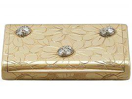 Gold and Diamond Box