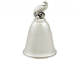 Danish Sterling Silver Table Bell - Arts and Crafts - Antique Circa 1920