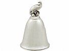 Danish Sterling Silver Table Bell - Arts and Crafts - Antique Circa 1920
