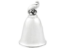 Danish Sterling Silver Table Bell - Arts and Crafts - Antique Circa 1920; C1248