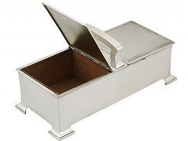 Sterling Silver Cigarette Box