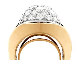 Art Deco Sapphire and Diamond Dress Ring 