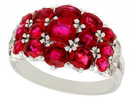 1950s ruby ring