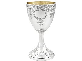 Sterling Silver Goblet - Antique George III (1795)