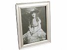 Sterling Silver Photograph Frame - Antique George V (1916)