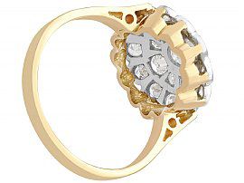 18ct Gold and Platinum Diamond Ring