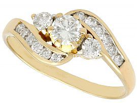 Yellow Gold and Diamond Dress Ring