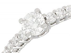 diamond ring with diamond shoulders