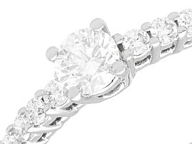 diamond ring with diamond shoulders