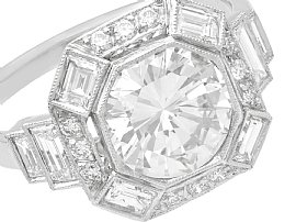Art Deco Style Diamond Ring For sale