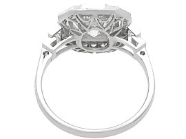 Back of Art Deco Style Diamond Ring