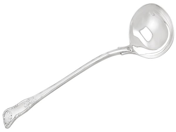 Victorian Sterling Silver Soup Ladle