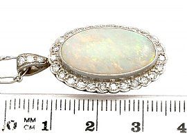Antique Opal Pendant measurement