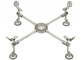 Sterling Silver Dish Cross - Antique George III (1778)