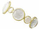 Rock Crystal and 18ct Yellow Gold Bangle by Ippolita - Contemporary Circa 2000