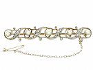 Pearl and 0.75ct Diamond, 9ct Yellow Gold and Silver Set Brooch - Antique Circa 1900