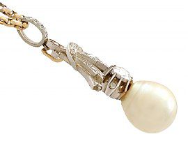 Gold South Sea Pearl Pendant in 18k Gold
