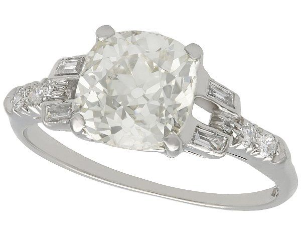 1930s platinum engagement ring