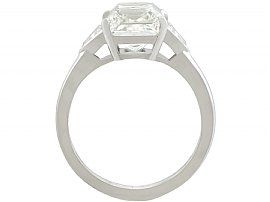 Diamond Engagement Ring Princess Cut Certified