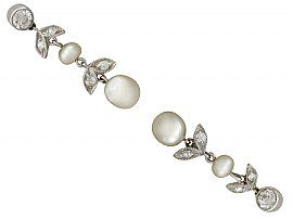 French Hook Pearl Earrings