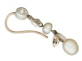 Antique French Pearl Earrings