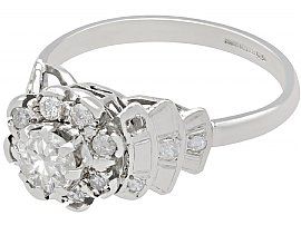 Diamond Dress Ring in Platinum
