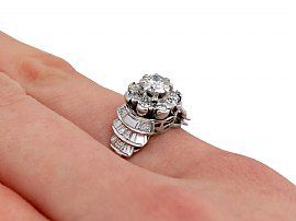 Diamond Dress Ring in Platinum
