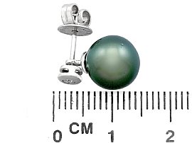black pearl earrings with diamonds 