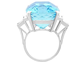 45ct Aquamarine Cocktail Ring