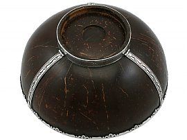 Antique Coconut Bowl