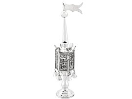 Sterling Silver Spice Tower - Antique George V (1914); C2112