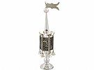 Sterling Silver Spice Tower - Antique George V (1914)