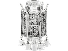 George V Spice Tower in Sterling Silver 