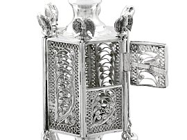Antique Spice Tower in English Sterling Silver 